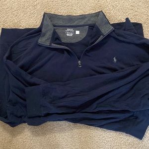 MENS used Polo Ralph Lauren zip up sweater 4XLT